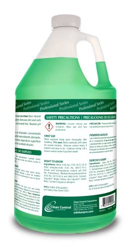 OdoBan Professional Series Neutral pH No Rinse Floor Cleaner Concentrate, 1 Gallon - Image 2