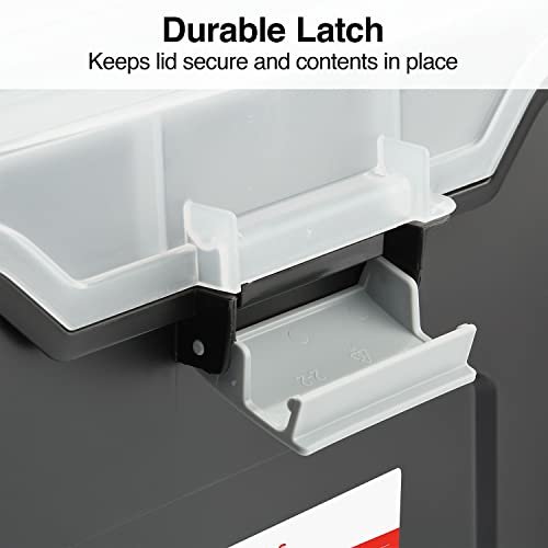 Staples File Folder Tote, Portable Filing Box for Letter Size Hanging Files - Image 4