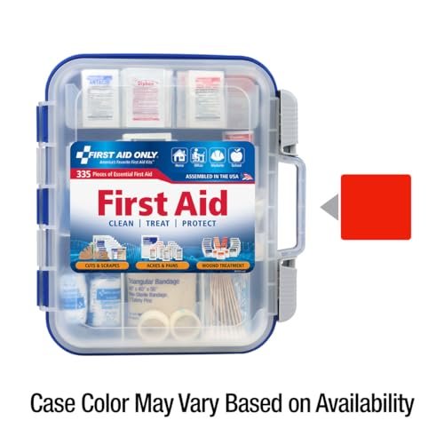 First Aid Only 335-Piece OSHA First Aid Kit for Home, Car & Travel - Image 2