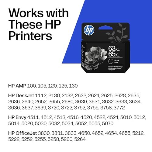 HP 63XL/65XL Black High-Yield Ink Cartridge (Replaces Both 63XL & 65XL) - Image 3