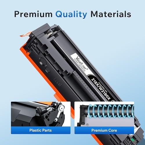 218X Compatible for HP 218X Toner Cartridges 4 Pack High Yield with CHIP - Image 5