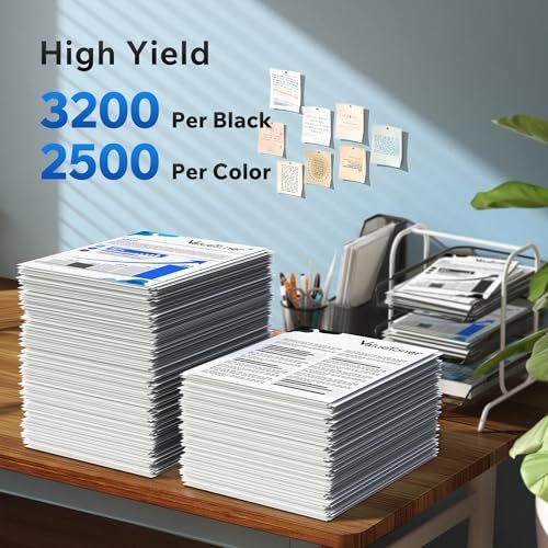 218X Compatible for HP 218X Toner Cartridges 4 Pack High Yield with CHIP - Image 3