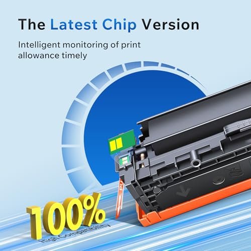 218X Compatible for HP 218X Toner Cartridges 4 Pack High Yield with CHIP - Image 2